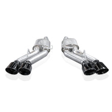 Load image into Gallery viewer, Stainless Works 22-25 Cadillac CT5-V Blackwing Axle Back Exhaust - Black Chrome Tips