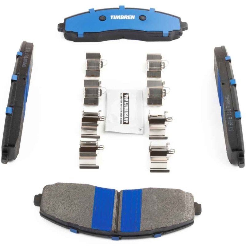 Timbren 23-26 Ford F-250/F-350 SD BES Severe Duty Semi-Metallic Brake Pads - Rear TIM-D2491SD