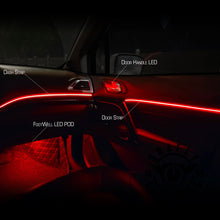 Load image into Gallery viewer, Oracle Lighting Dynamic Colorshift 18 Piece Universal Full LED Interior Dash Board Kit