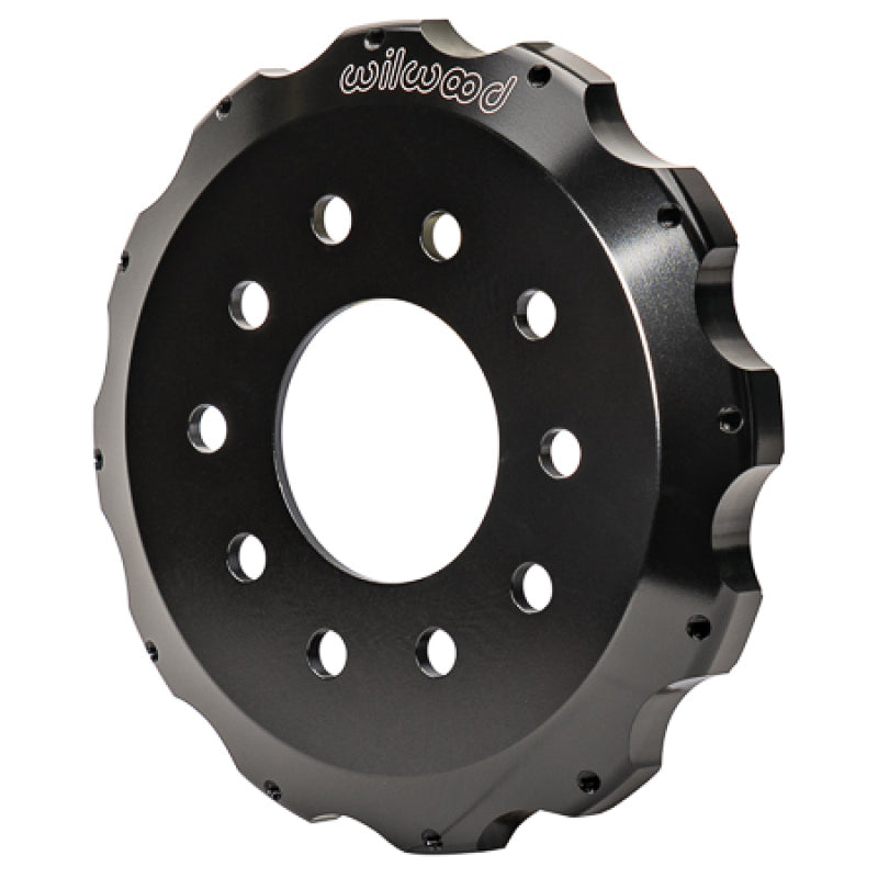 Wilwood Big Brake Hats .810in Offset 5 x 4.75 - 12 on 8.75in - Black 170-16782