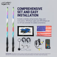 Load image into Gallery viewer, Whip It 3Ft Magnetic Base w/ Spring