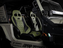 Load image into Gallery viewer, PRP EnduroCrawl Reclining Suspension Seat - Black/Teal Vinyl - Passenger