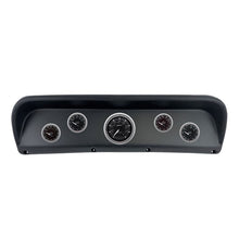 Load image into Gallery viewer, Autometer Chrono Chrome Direct Fit Dash Kit 67-72 Ford F100 (1 x 3-3/8in. / 4 x 2-1/16in.) 2937-15