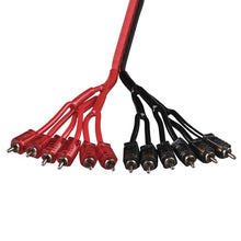 Load image into Gallery viewer, DS18 Level 2 RCA Wire Distribution Wire 2 Male to 12 Male