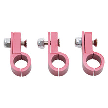 Load image into Gallery viewer, Russell Line Clamp For -8 Tubing Red Anodize (3 Pack)