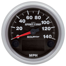 Load image into Gallery viewer, Autometer Sport-Comp II 3-3/8in 140MPH SPN 84 Speedometer 880828