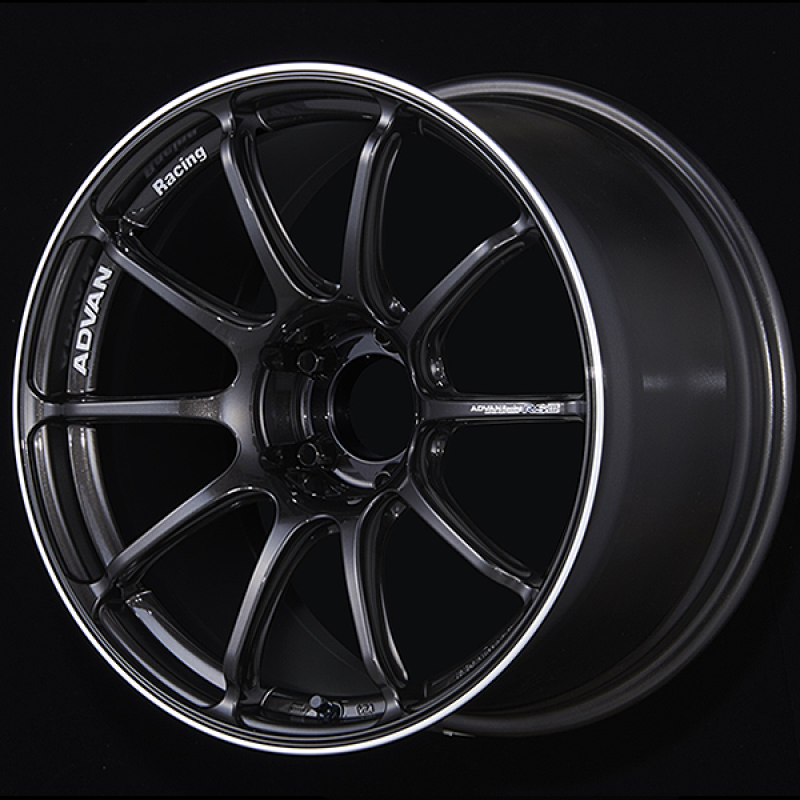 Advan RSIII 19x8.5 / +45 Offset / 5x112 / 66.5mm Bore / Black Gunmetallic and Ring