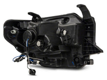 Load image into Gallery viewer, Raxiom 14-21 Toyota Tundra Axial Series Projector Headlights w/ LED Bar- Black Housing (Clear Lens)