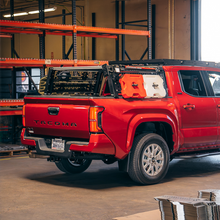 Load image into Gallery viewer, Cali Raised Overland Bed Rack For 2024+ Toyota Tacoma - Short Bed Low Profile Rack