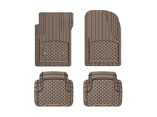 Load image into Gallery viewer, WeatherTech Universal Front and Rear Trim-to-Fit Mat (4pc Set) - Tan 11TTFST