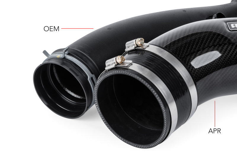 APR 17-20 Audi RS3/18-22 Audi TT RS Quattro (MK3) 2.5T TFSI Turbocharger Inlet Rear Carbon Tube CI100038-B