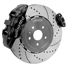 Load image into Gallery viewer, Wilwood 20-23 Chevy Corvette C8 Aero4 Black Rear Big Brake Kit - Drilled &amp; Slotted