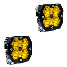 Load image into Gallery viewer, Baja Designs Squadron 2.0 Pro (Pair) LED Spot / No Harness - Baja Amber