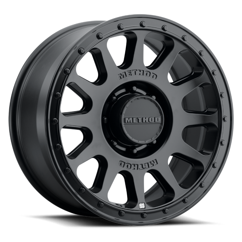 Method MR709 HD Bead Grip 20x 9in / ET12 / 8x6.5 BP / 121.3mm Bore - Black Wheel MR70929080512H