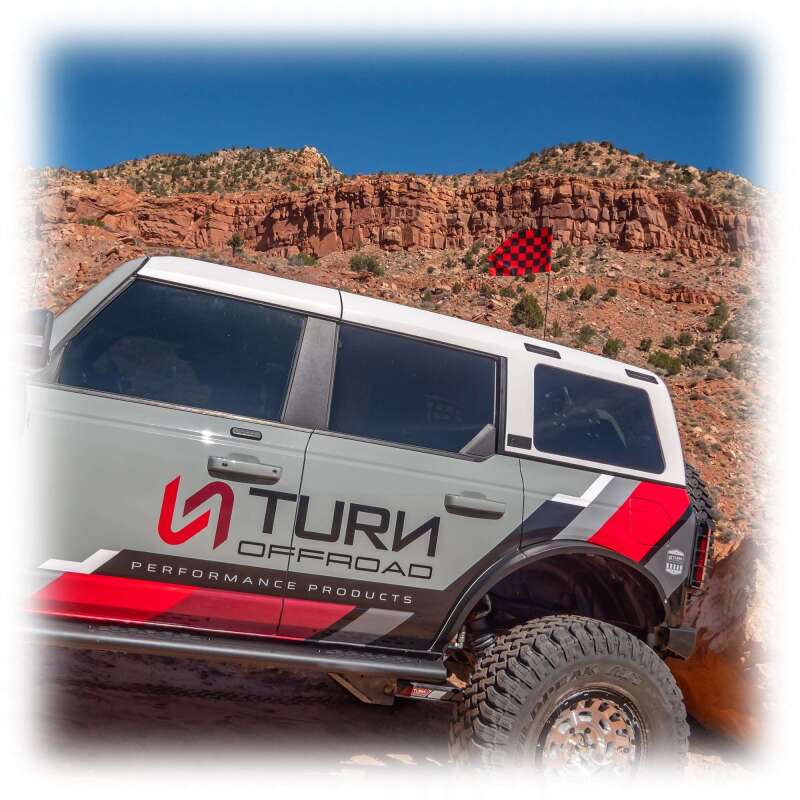 Turn Offroad 21-26 Ford Bronco Hard Top (4 Door) White