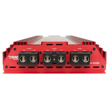 Load image into Gallery viewer, DS18 1-Channel Amp 18000 Burst/0.67ohm 10000/1ohm 5800/2ohm 3500/4ohm Watts RMS w/ Voltmeter Red