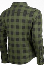 Load image into Gallery viewer, Speed and Strength True Grit Armored Motoshirt Olive/Black - XL