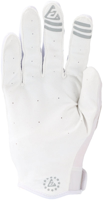 Answer Ascent Gloves White/Grey Youth - XL