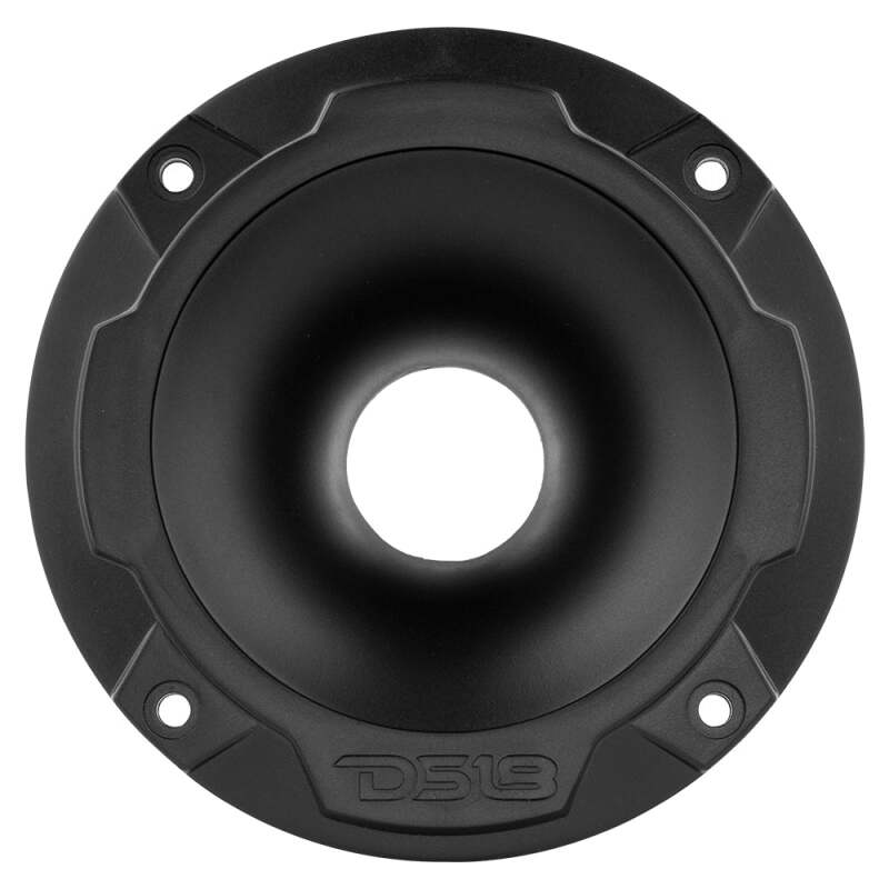 DS18 1in Twist-On Throat Horn 45 Degree 1.77in Depth Black Shallow