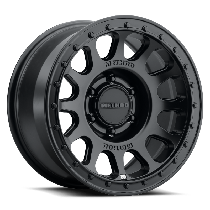 Method MR709 HD Bead Grip 18x 9in / ET12 / 6x5.5 BP / 106.25mm Bore - Black Wheel MR70989060512H