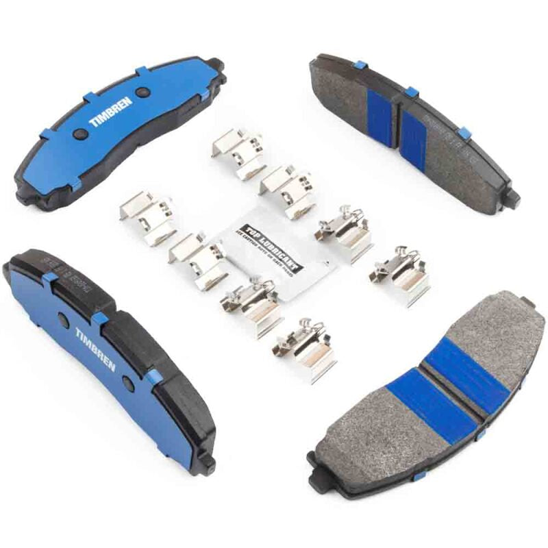 Timbren 23-26 Ford F-250/F-350 SD BES Severe Duty Semi-Metallic Brake Pads - Rear TIM-D2491SD