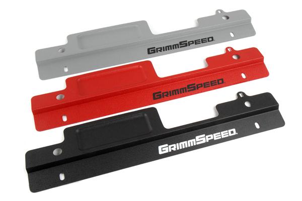 GrimmSpeed 05-09 Subaru Legacy/Outback Radiator Shroud w/Tool Tray - Textured Black