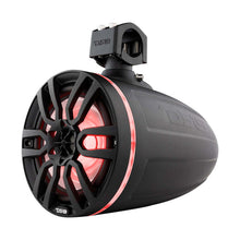 Load image into Gallery viewer, DS18 Marine And Powersports Towers 8in 125 Watts RMS RGB LED Lights Red