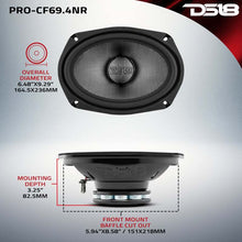 Load image into Gallery viewer, DS18 6x9in 300 Watts RMS 4 ohm Mid-Bass Loudspeaker Neodymium