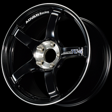 Load image into Gallery viewer, Advan TC-4 SE 18x9.5 / +45 Offset / 5x100 / 63mm Bore / Racing Gloss Black and Diamond Cut