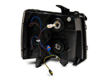 Load image into Gallery viewer, Raxiom 07-13 Chevrolet Silverado 1500 Axial Headlights w/ SEQL LED Bar- Black Housing (Clear Lens)