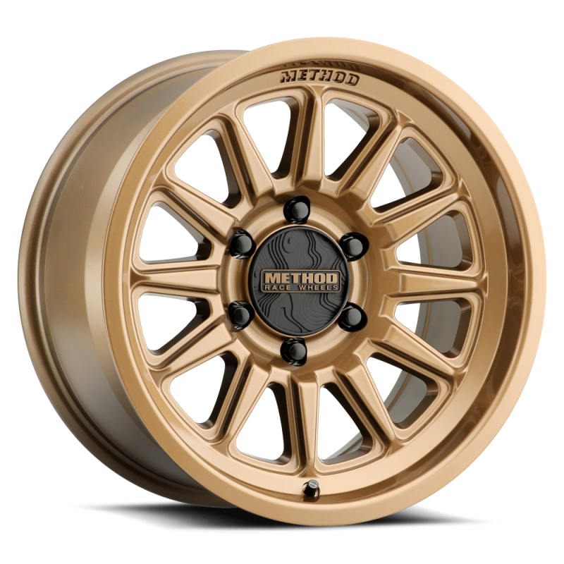 Method MR323 - 17x8.5 / 6x5.5 / ET 25 / 106.25 CB - Gloss Bronze MR323785601525