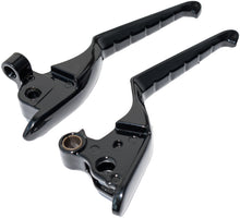 Load image into Gallery viewer, Kuryakyn Enygma Levers 08-13 HD Touring Gloss Black
