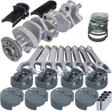 Load image into Gallery viewer, Eagle Chevy 400 350 Mains 4.000in Crank 6.000in H-Beam Stroker Rod 4.165in Pistons Rotating Assembly