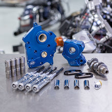 Load image into Gallery viewer, S&amp;S Cycle 2017+ WC M8 Models Chain Drive 475C Cam Chest Kit w/ Chrm Pushrod Tubes - Incl. VVT