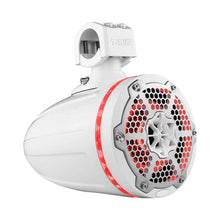 Load image into Gallery viewer, DS18 Tower Speakers 6.5in 1in Driver 150 Watts RMS w/ RGB LED Lights White