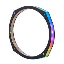 Load image into Gallery viewer, DS18 6x9in Digital LED Speaker Ring w/ Digital LED lights 1/2in Spacer Depth