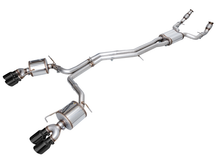 Load image into Gallery viewer, AWE Tuning 19-23 Audi C8 S6/S7 2.9T V6 AWD Touring Edition Exhaust - Diamond Black Tips 3015-43107