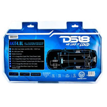 Load image into Gallery viewer, DS18 4-GA Amplifier Install Kit Advance- Blue