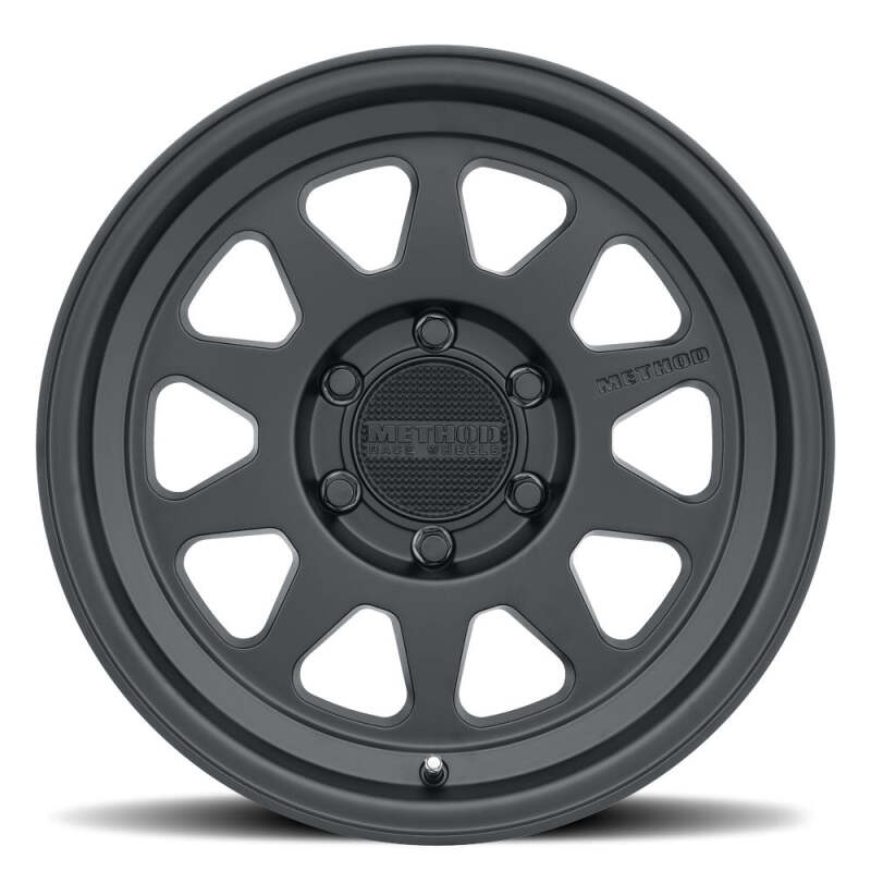 Method MR316 17x8 25mm Offset 6x135 87mm CB Matte Black Wheel MR31678016525