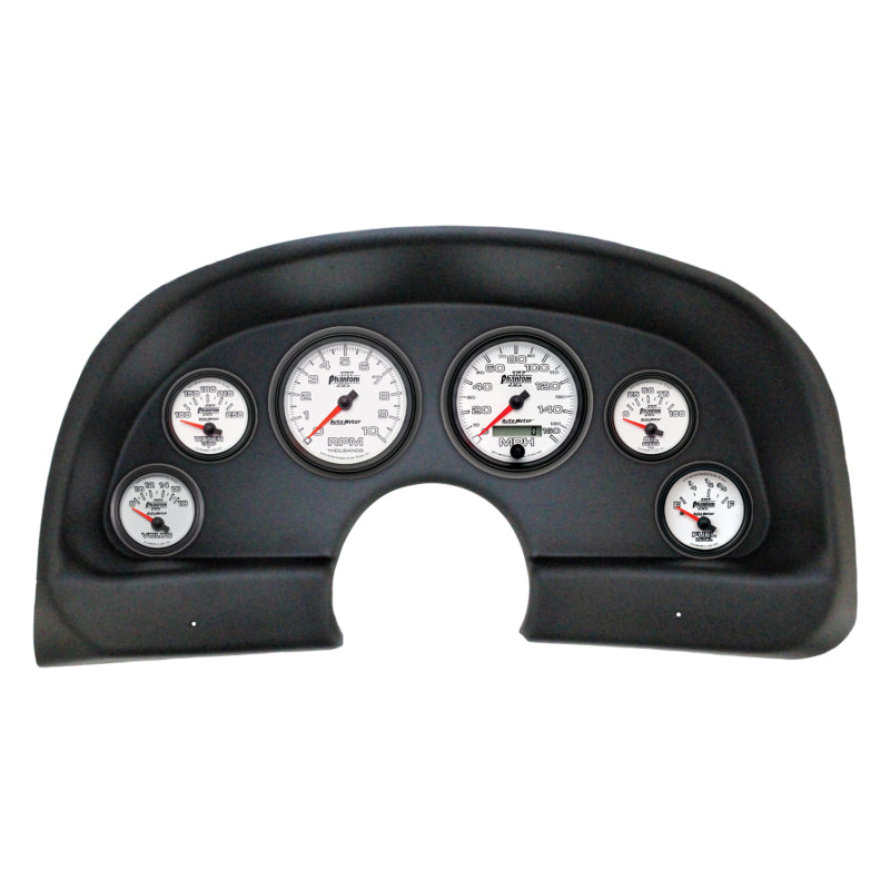 Autometer Phantom II Direct Fit Dash Kit 93-02 Chevy Camaro (2 x 3-3/8in. / 4 x 2-1/16in.) 2930-10
