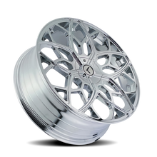Load image into Gallery viewer, Kraze KR184 Ricochet 22x8.5 / 5x115/120 BP / 38mm Offset / 74.1mm Hub Chrome Wheel