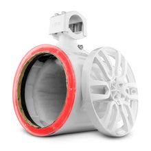 Load image into Gallery viewer, DS18 Marine And Powersports Towers Speakers Not Included 8in RGB LED Lights White