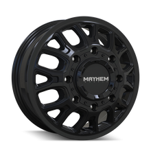 Load image into Gallery viewer, Mayhem 8107D Cogent Dually 17x6.5 8x200 BP 125mm Offset 142mm Bore Gloss Black