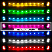 Load image into Gallery viewer, XK Glow Single Color XKGLOW UnderglowLED Accent Light Car/Truck Kit Pink - 4x8In