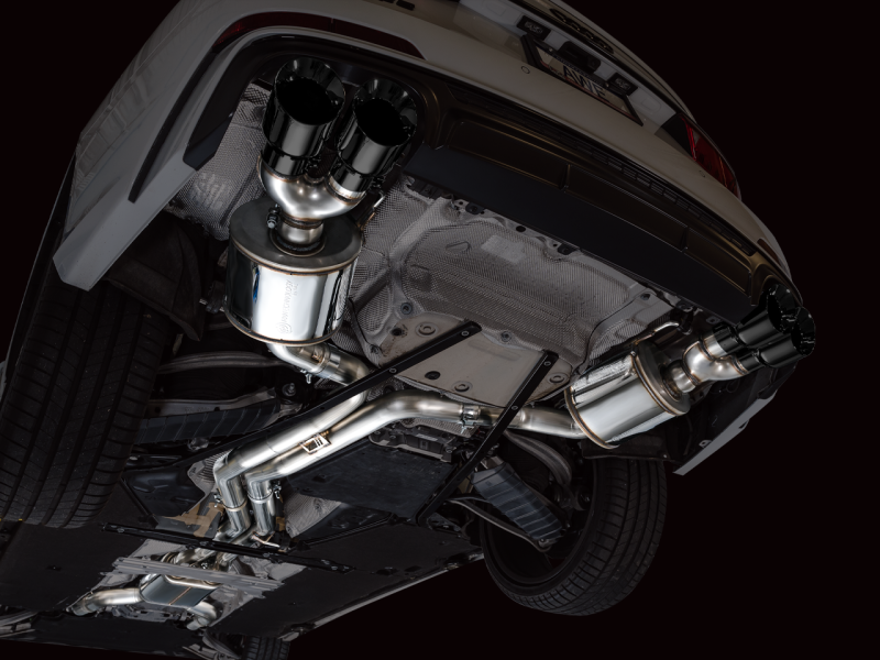 AWE Tuning 19-23 Audi C8 S6/S7 2.9T V6 AWD Touring Edition Exhaust - Diamond Black Tips 3015-43107