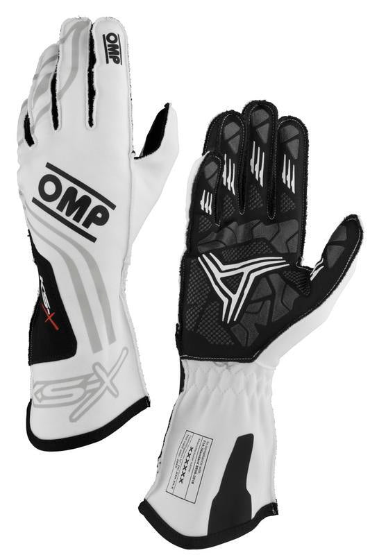 OMP KS-X GLOVES FIA 8877-2022 BLACK SIZE 004 (KIDS)