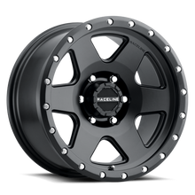 Load image into Gallery viewer, Raceline 946B Boost 18x8in / 6x120 BP / 35mm Offset / 67.1mm Bore - Satin Black Wheel