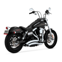 Load image into Gallery viewer, Vance &amp; Hines HD Dyna 06-09 Big Radius 2-2 Chrome Full System Exhaust