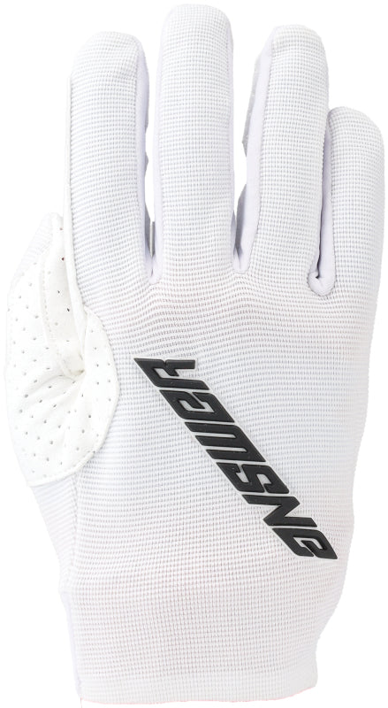 Answer Aerlite Gloves White/Black Logo Youth - XL