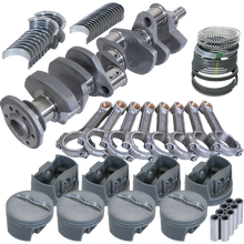 Load image into Gallery viewer, Eagle Chevy 350 3.750in Crank 5.700in I-Beam Rods -5cc Flat Top 4.040in Pistons Rotating Assembly